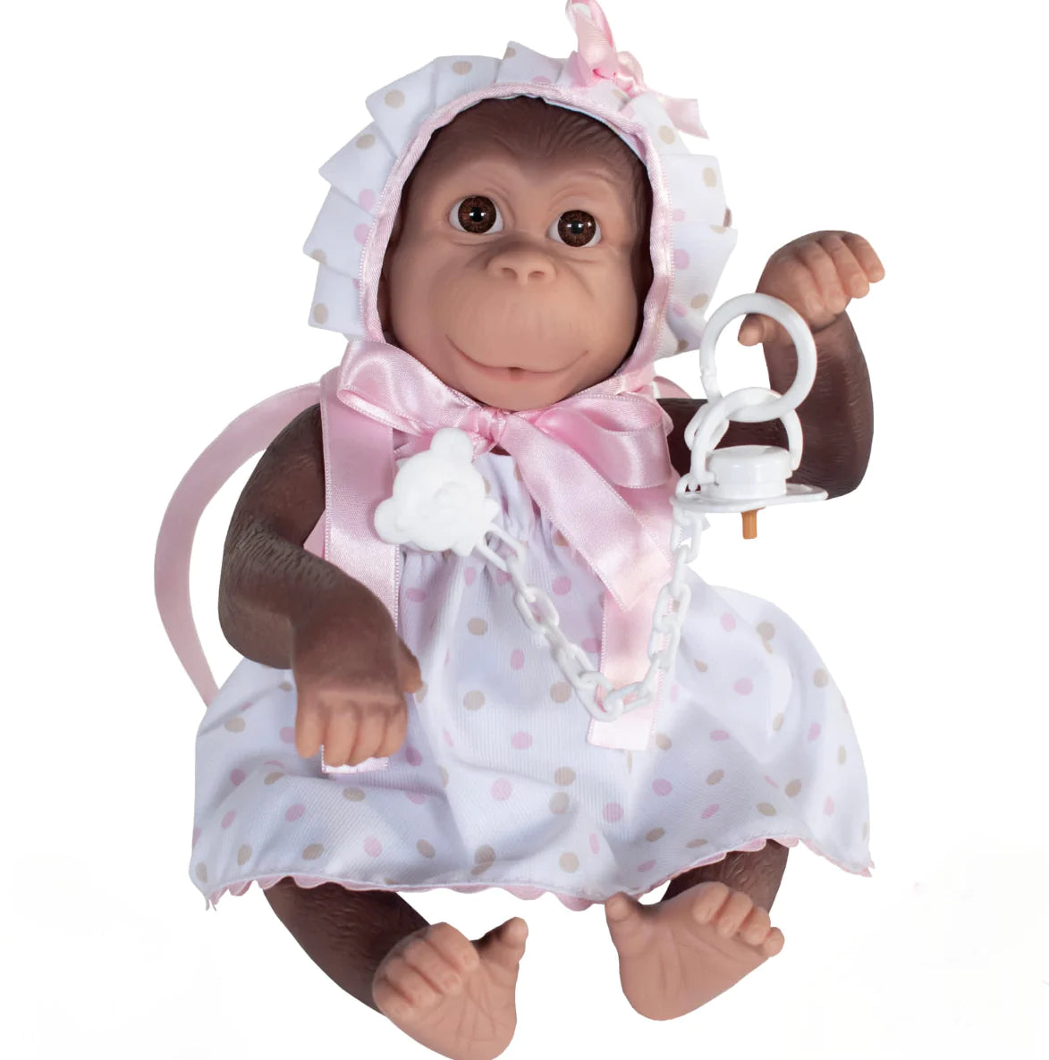 Pink baby monkey fashion