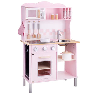 Pink Wooden Kitchenette