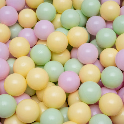 Spring Round Foam Ball Pit with 250 Balls