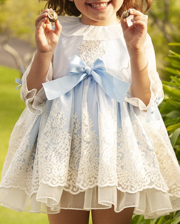 Baby Blue Organza Dress