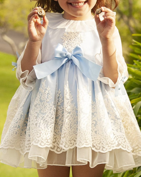 Baby Blue Organza Dress