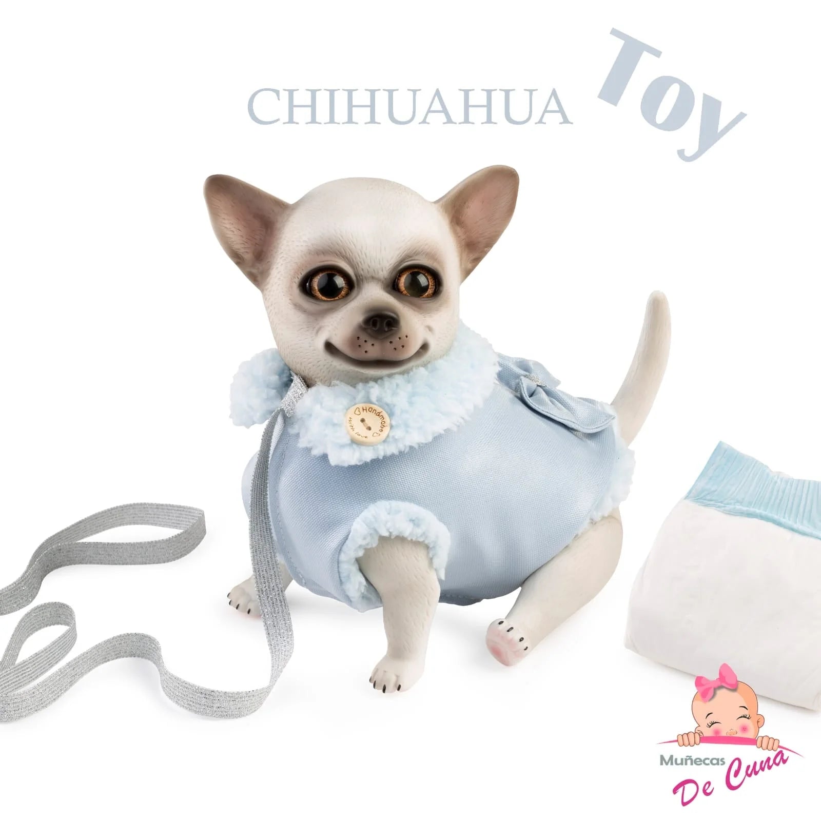 Toby Reborn Chihuahua - Blue