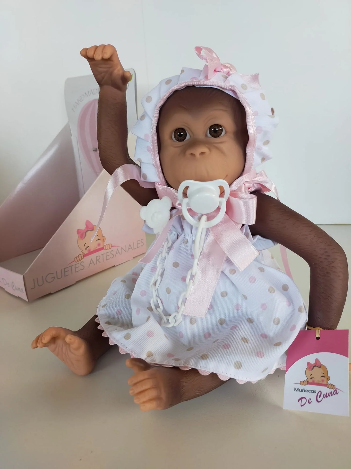 Gorda Monkey Pale Pink Dress