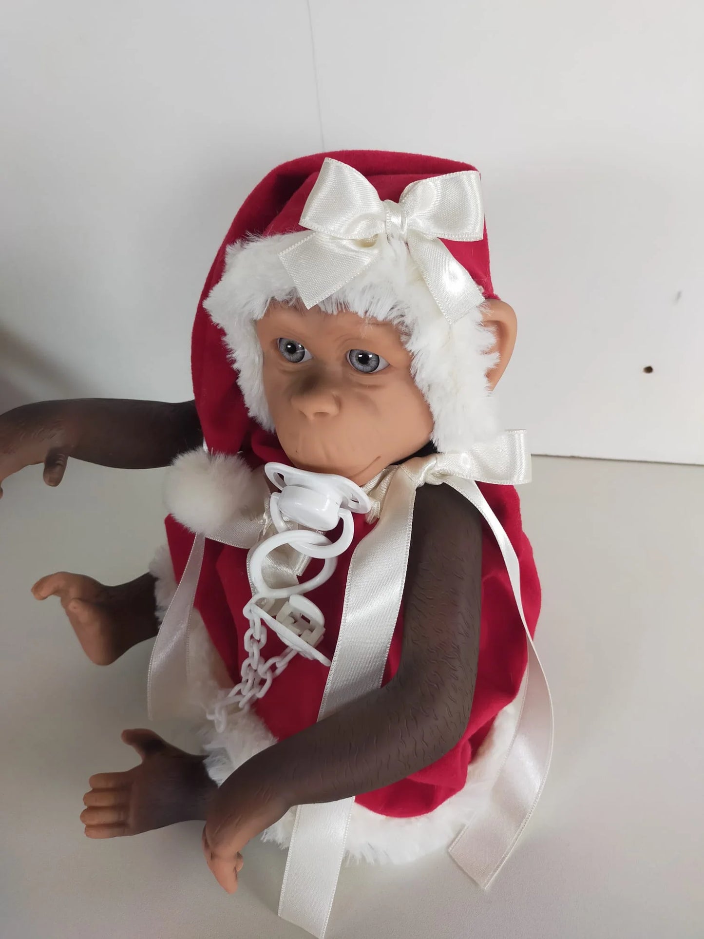 Lolita Reborn Monkey in Christmas Dress