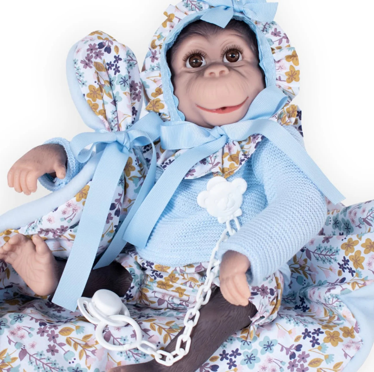 Zoilo Reborn Monkey in Blue Outfit