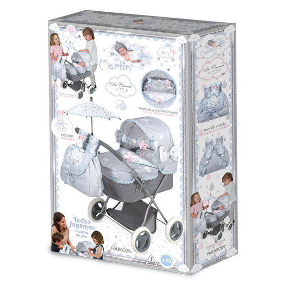 Martin Folding Dolls Pram (Under 4's) - Sienna's Spanish Baby 