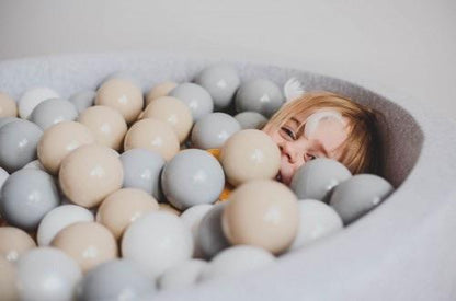 Safari Round Foam Ball Pit with 250 Balls