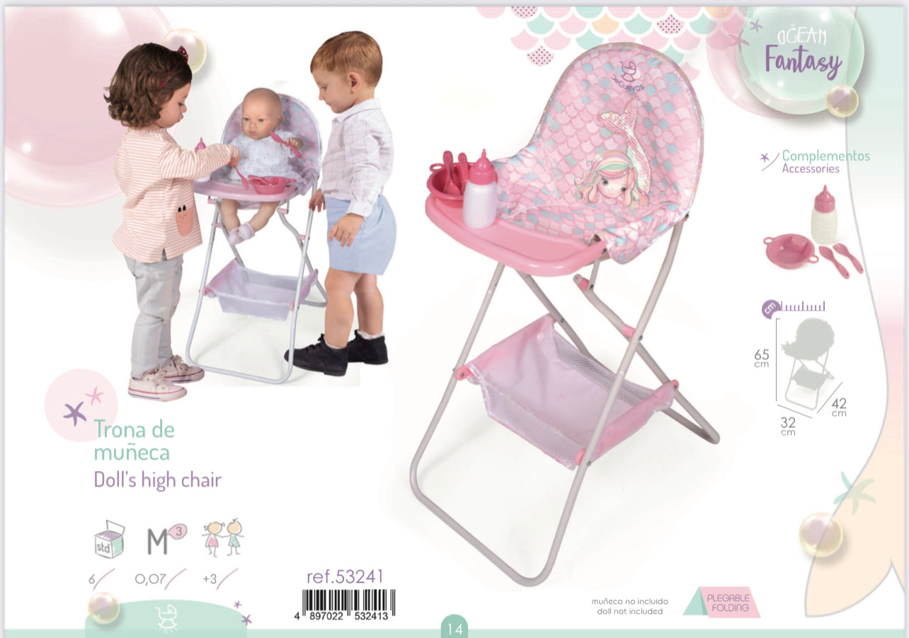 Ocean Fantasy Highchair - Sienna's Spanish Baby 